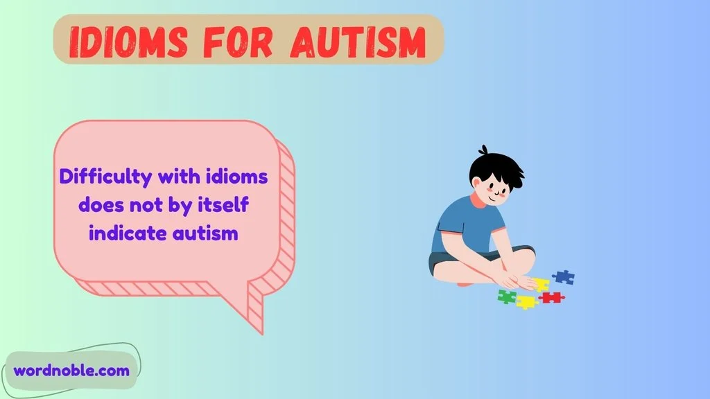 Autism Test Idioms