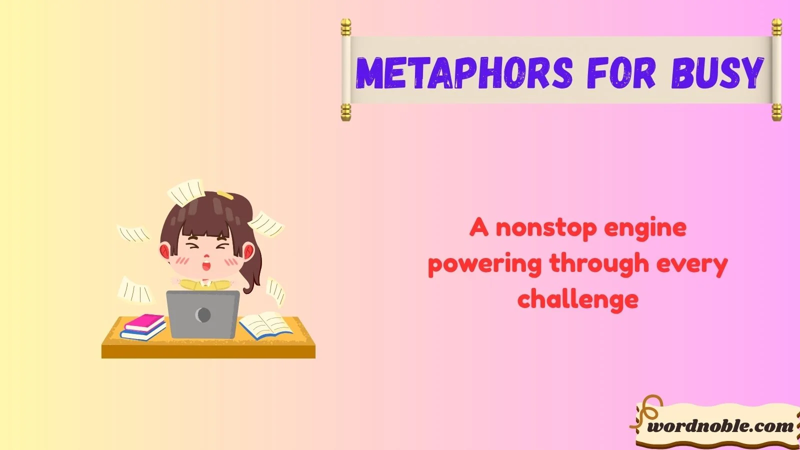 Best Metaphors For Busy