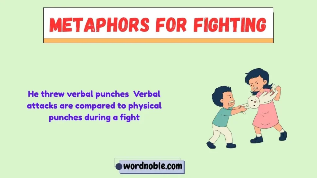 Best Metaphors For Fighting