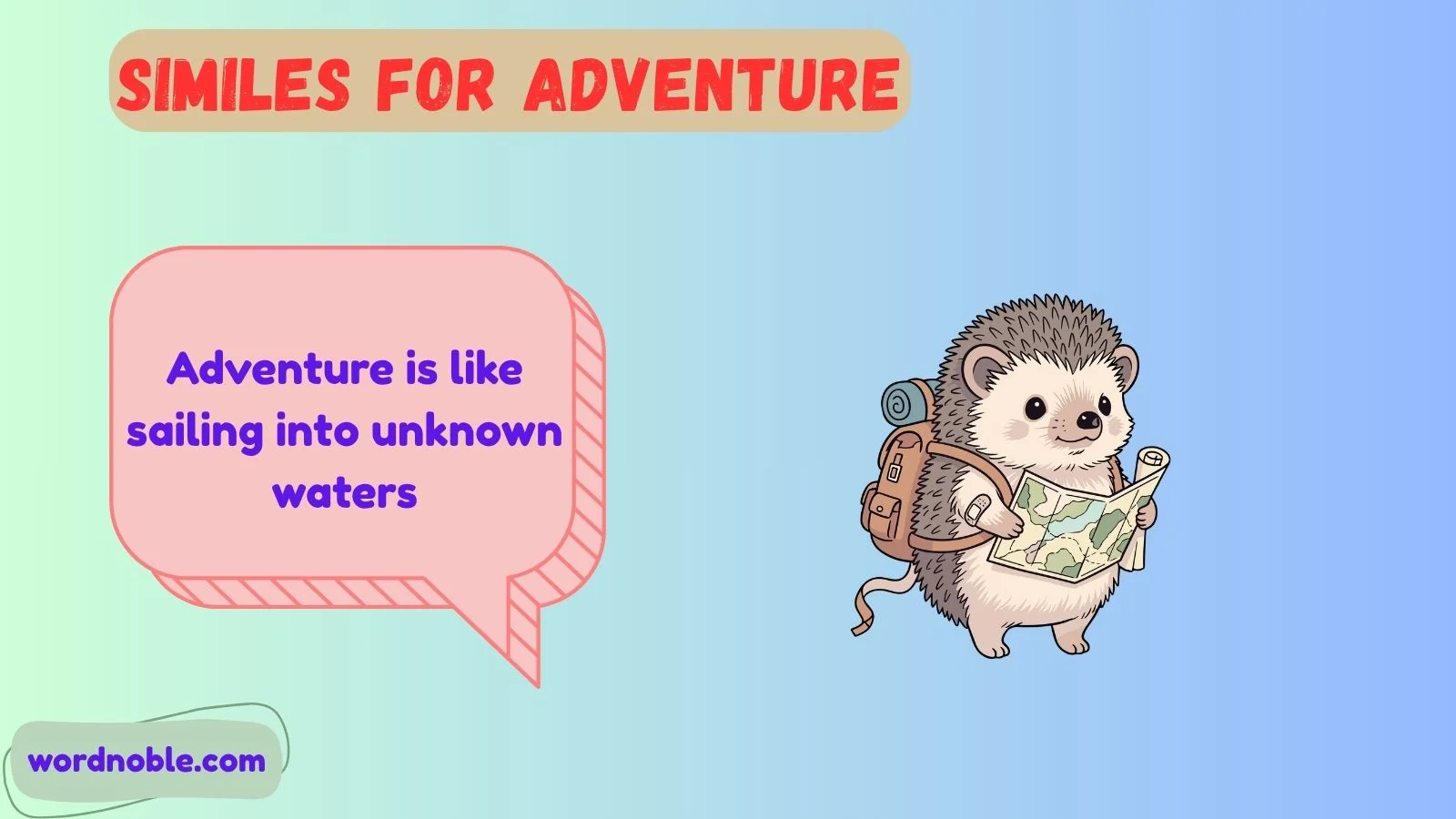 Best Similes For Adventure