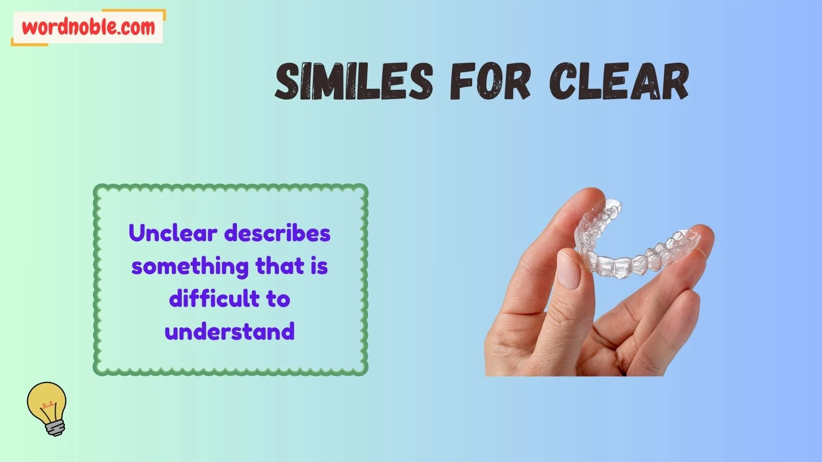 Clear Antonyms