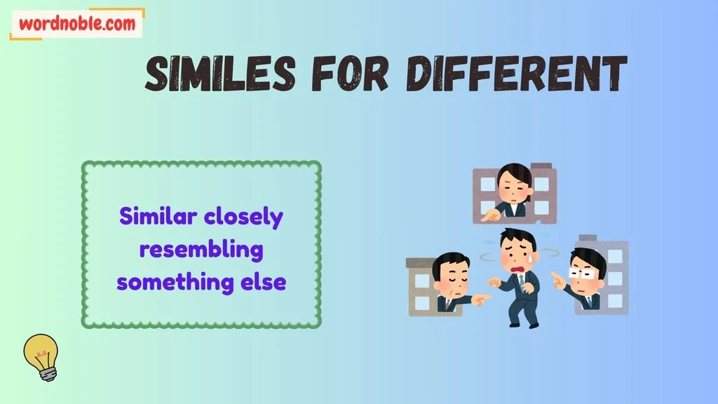 Different Antonyms