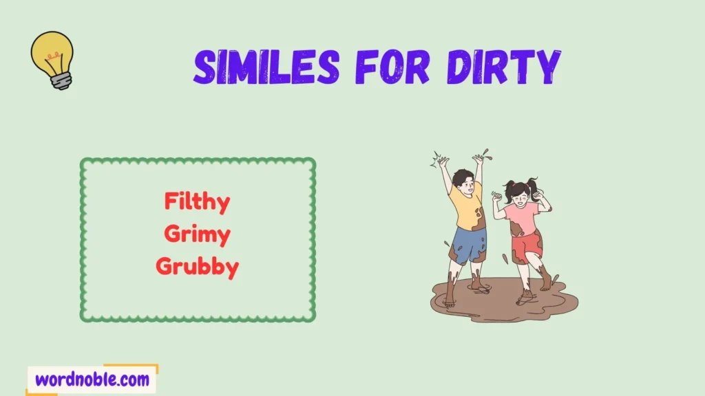 Dirty Synonyms Slang