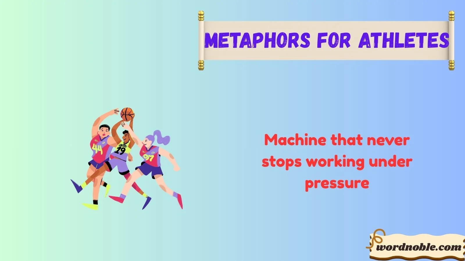 Famous Metaphors For Athletes