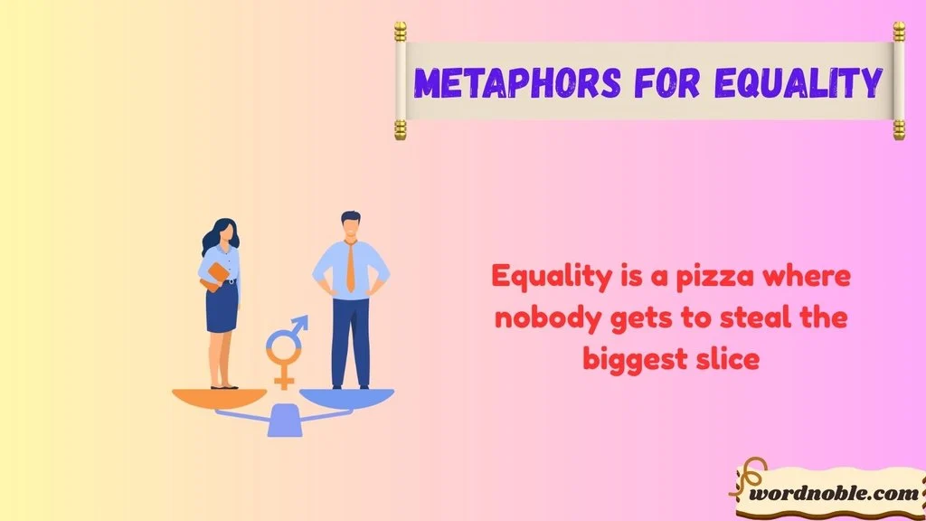 Funny Metaphors For Equality
