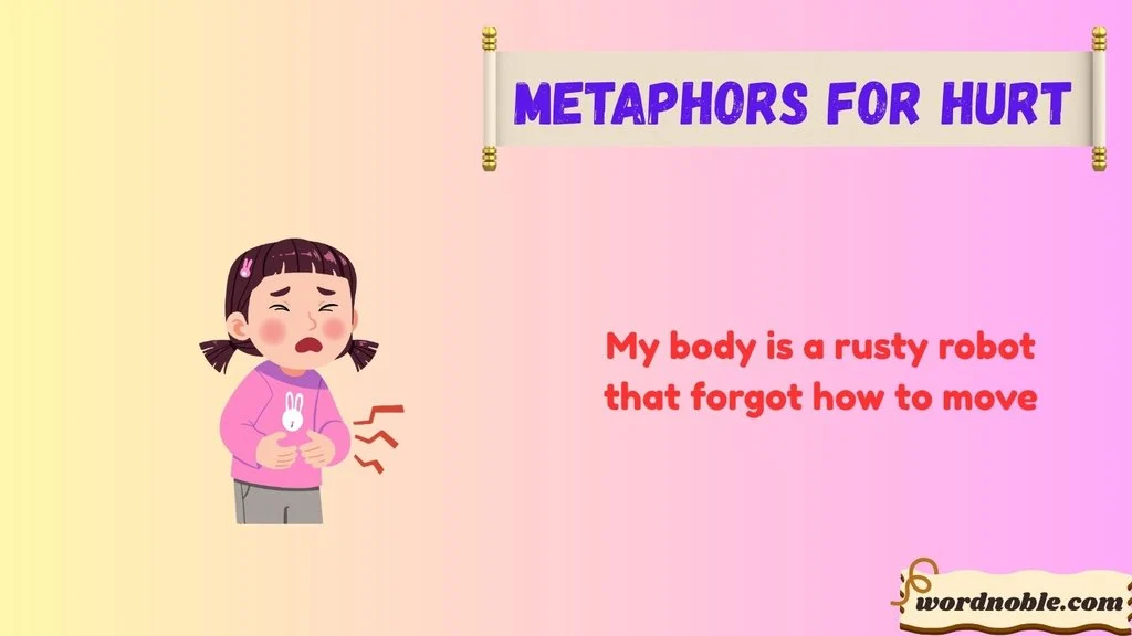 Funny Metaphors For Hurting