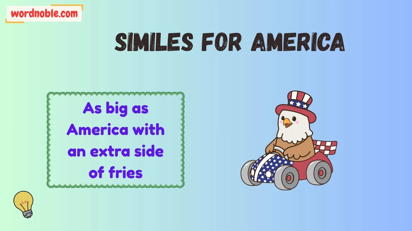 Funny Similes For America