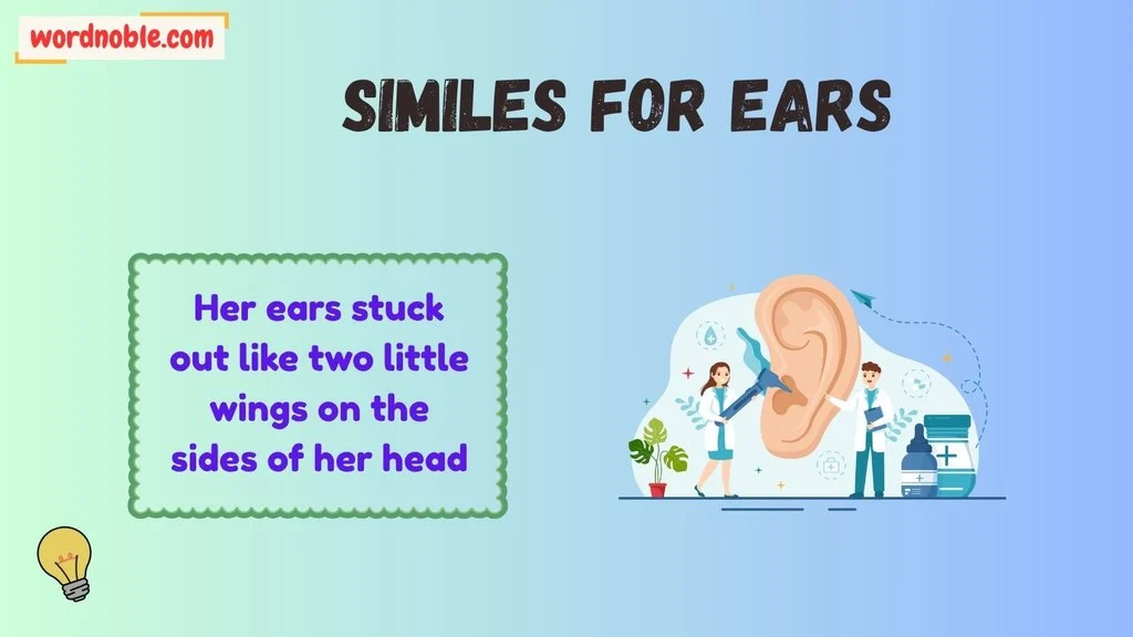 Funny Similes For Ears