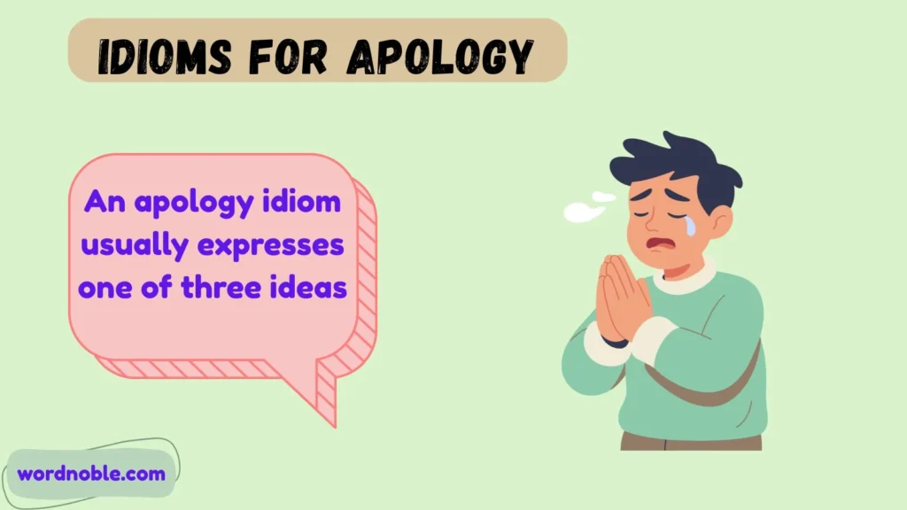 How Apology Idioms Work