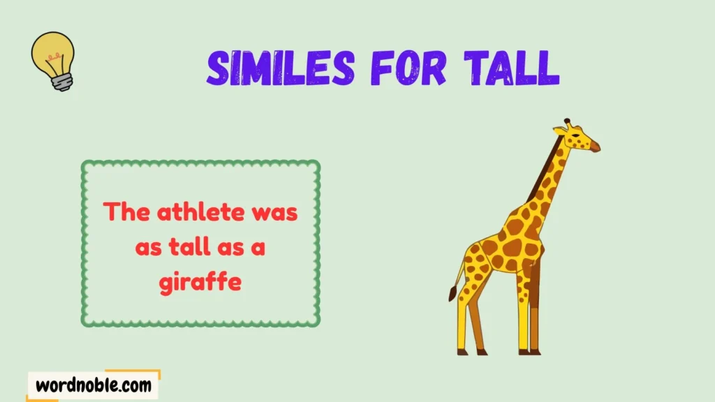 How Similes for Tall Work
