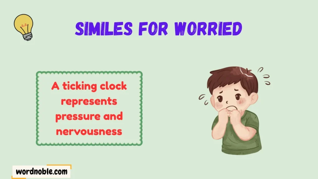 How Similes for Worried Work