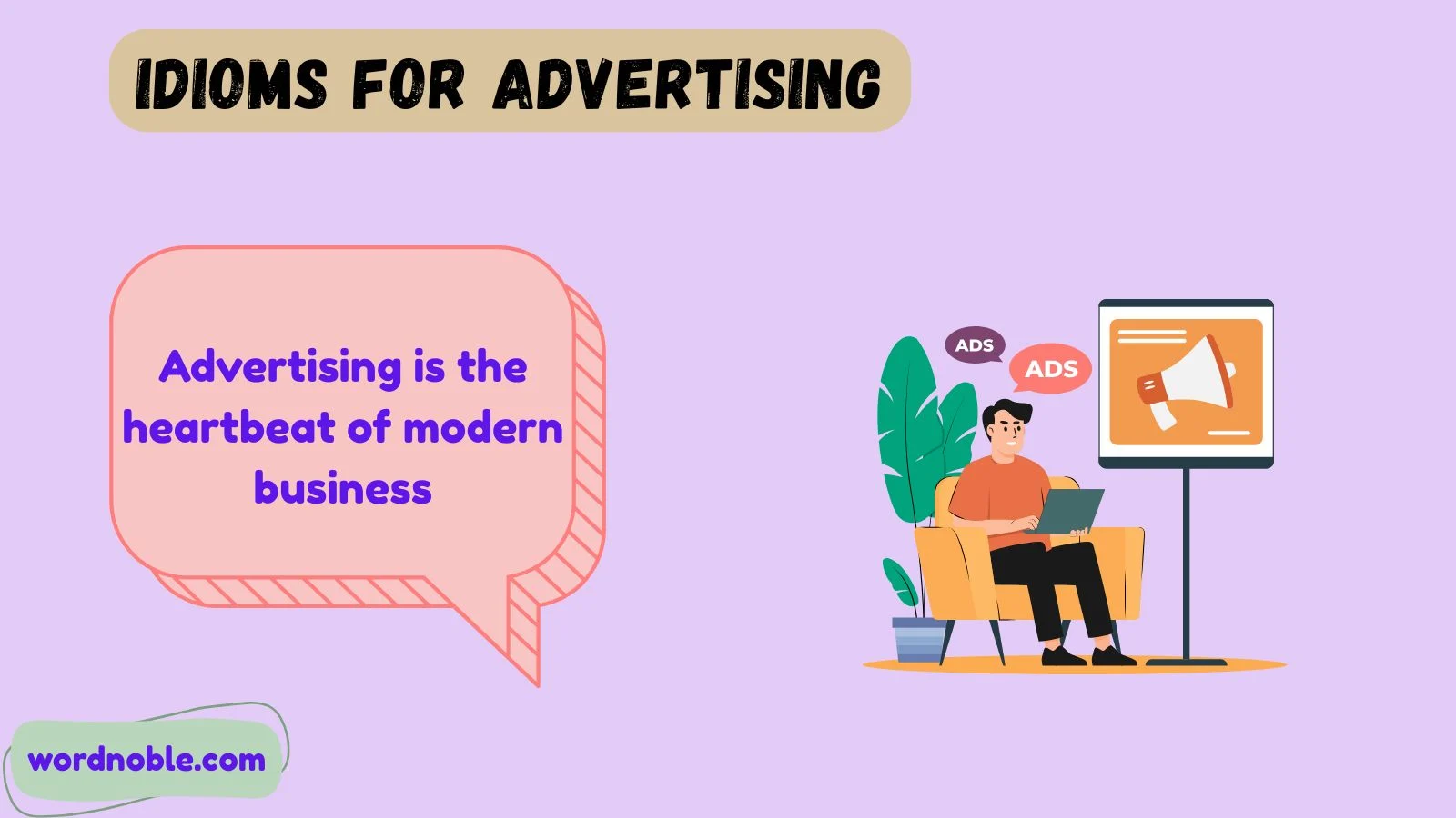 idioms for advertising