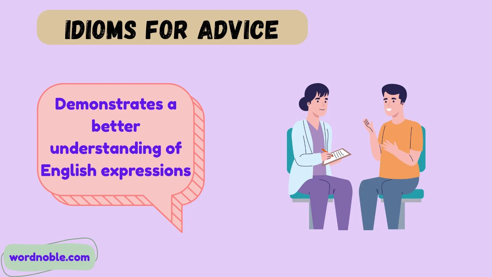 idioms for advice