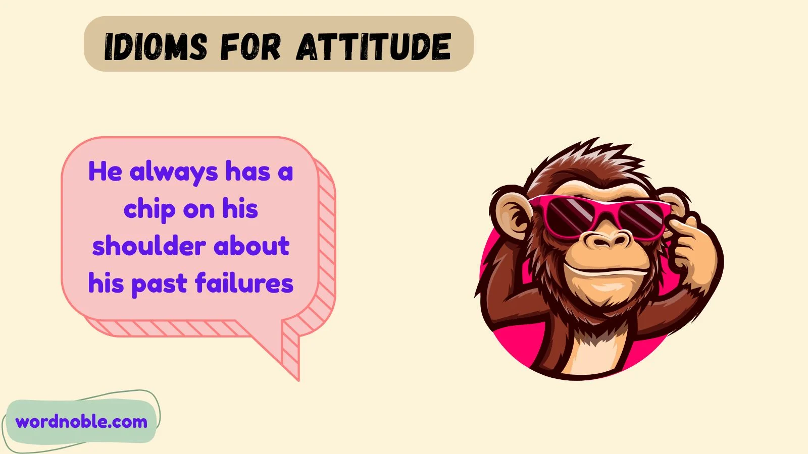idioms for attitude