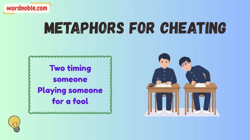 Idioms For Cheating In A Relationship
