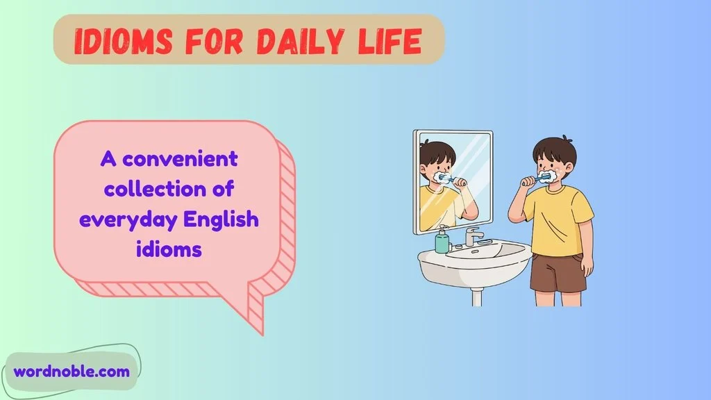 Idioms For Daily Life PDF