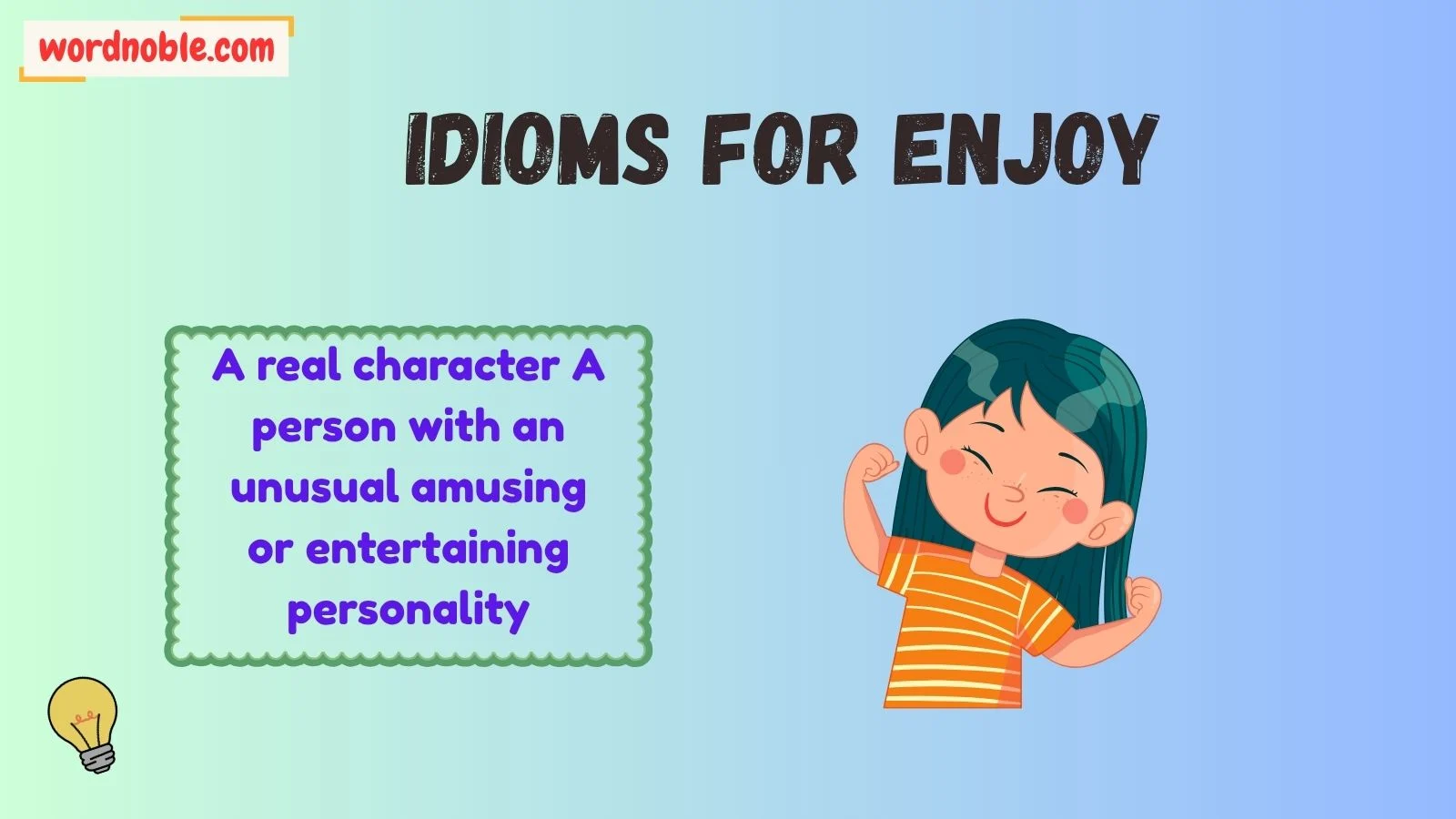 Idioms For Funny Person