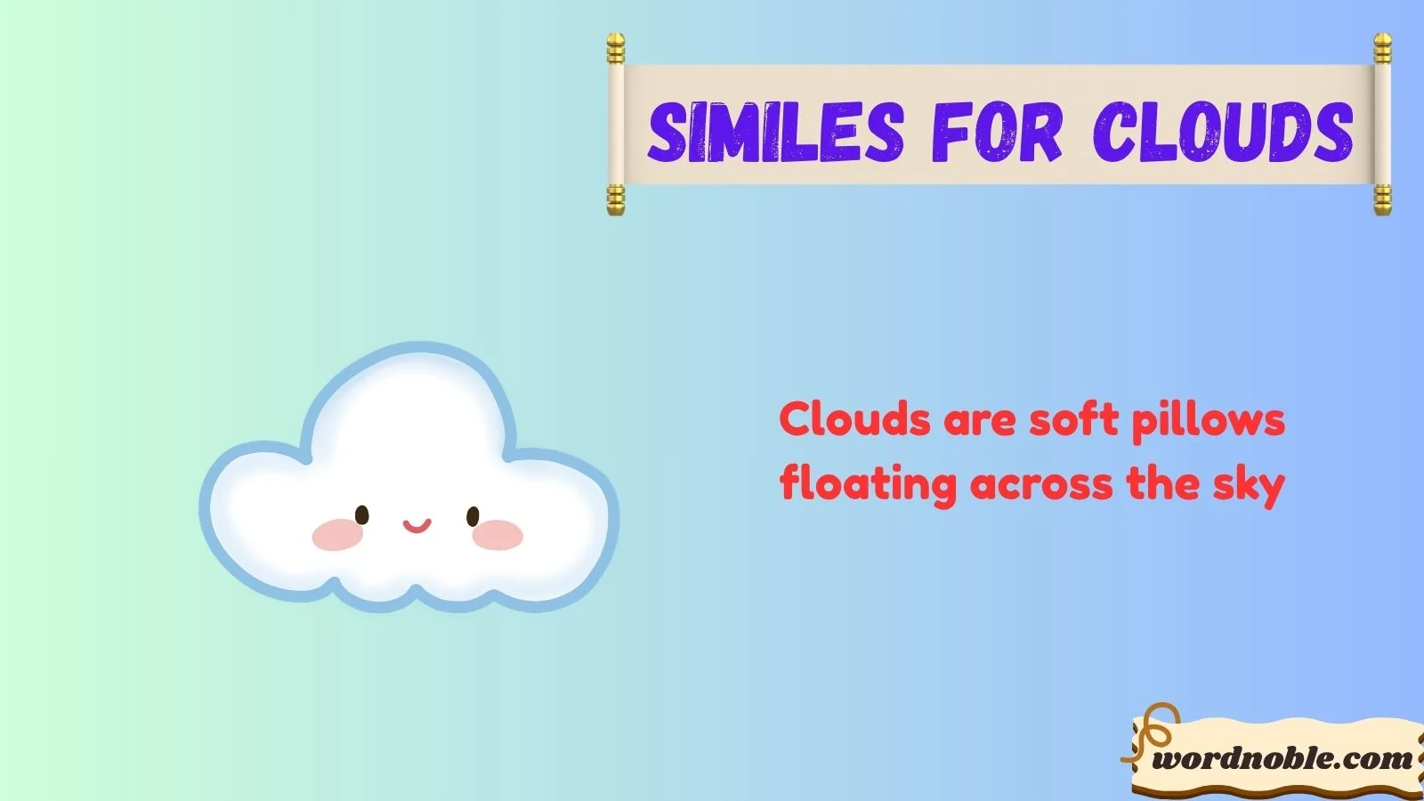 Metaphor For Clouds