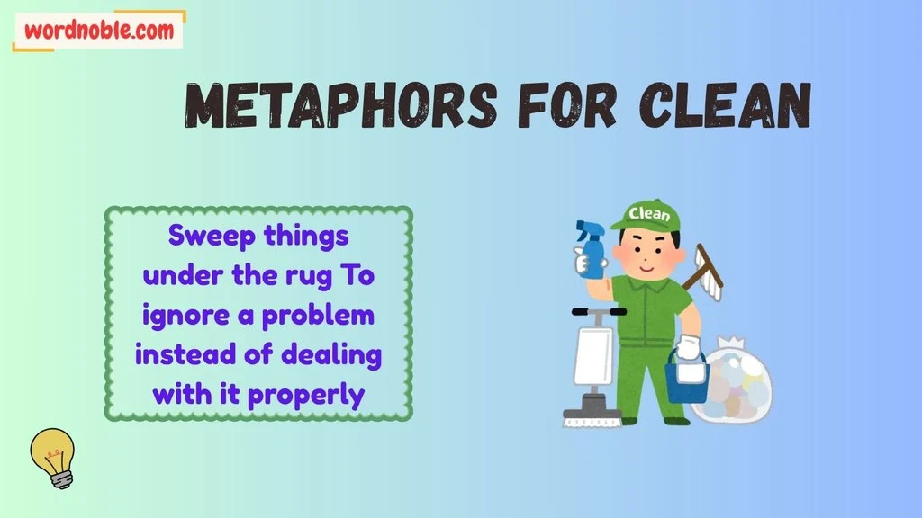 Phrases About Cleaning