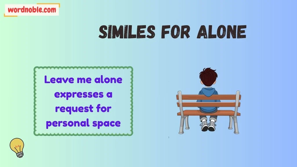 Phrases With The Word Alone