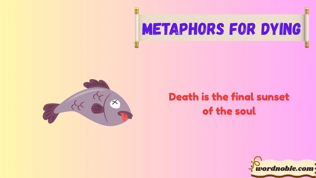 Poetic Metaphors For Death