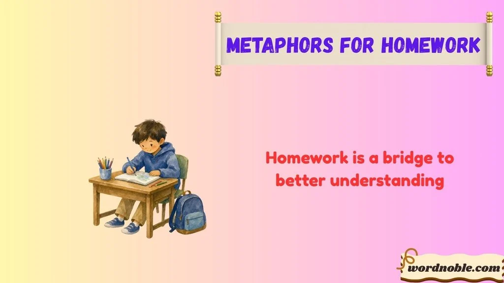 Short Metaphors For Homework