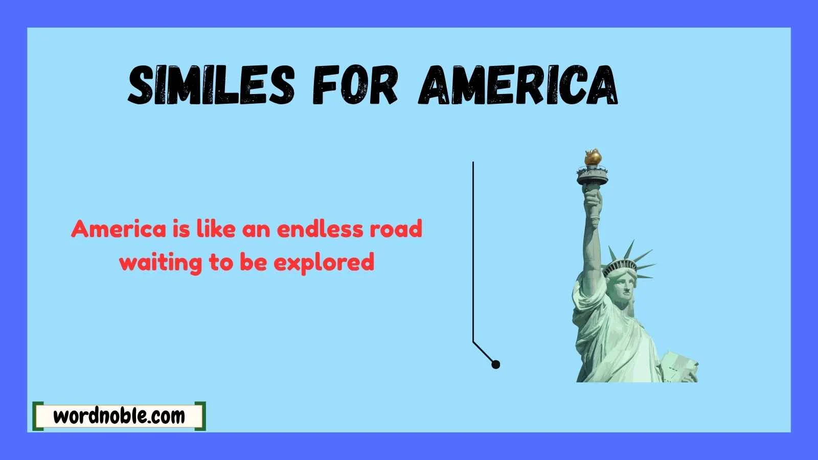 similes for America