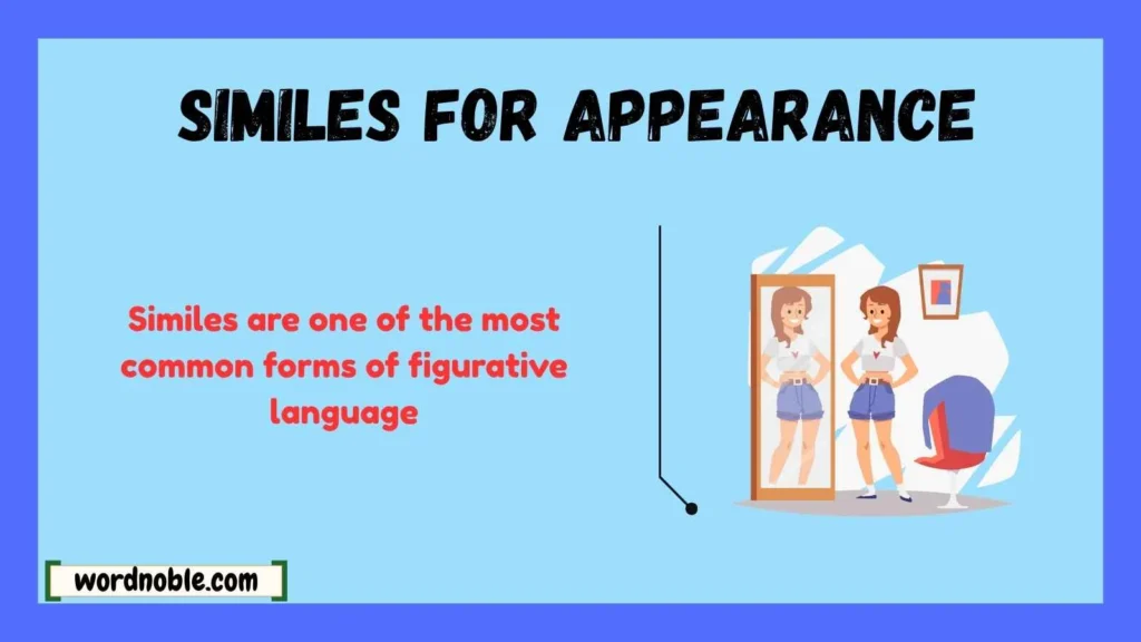 Similes for Appearance in Figurative Language