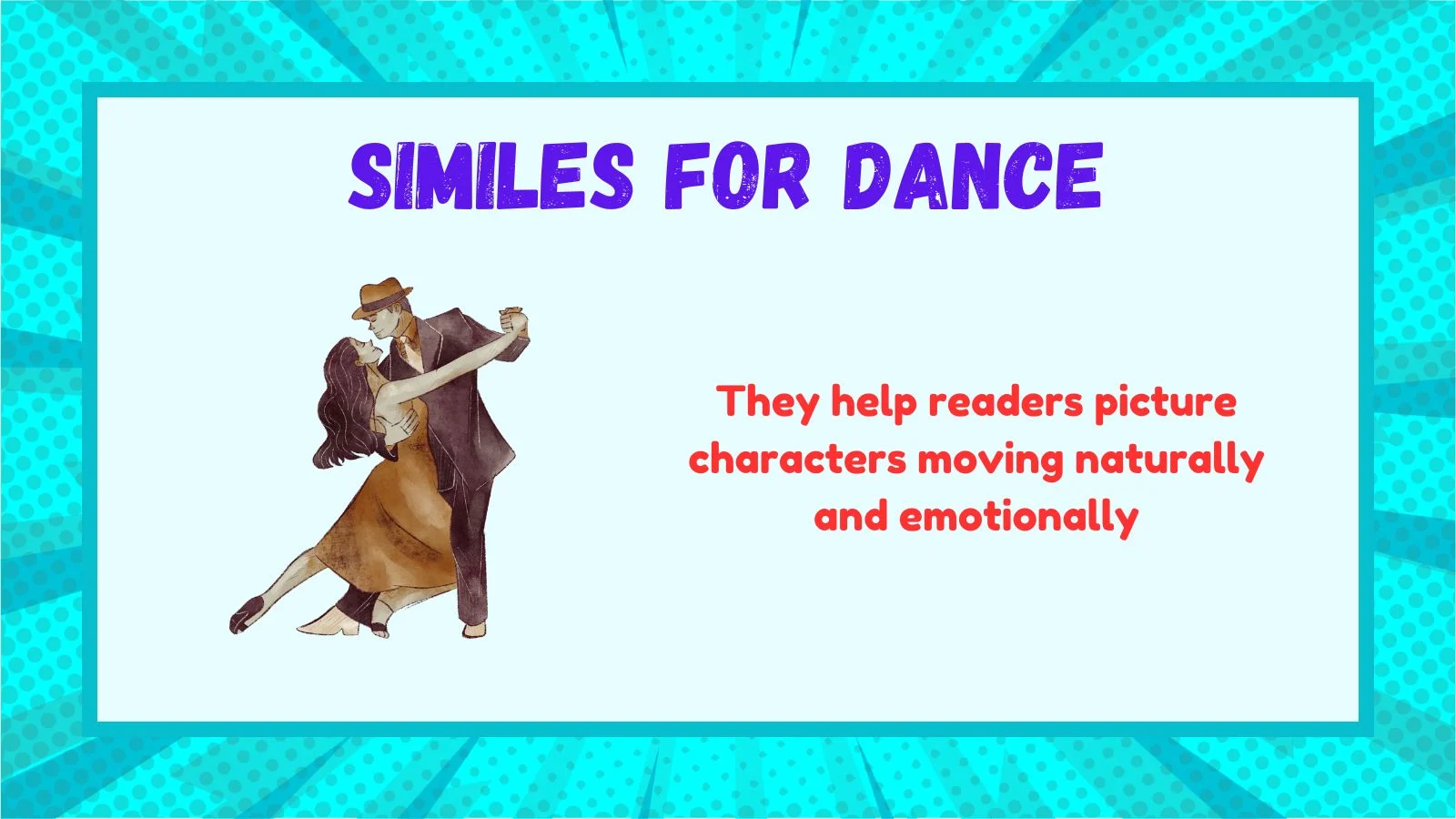 similes for dance