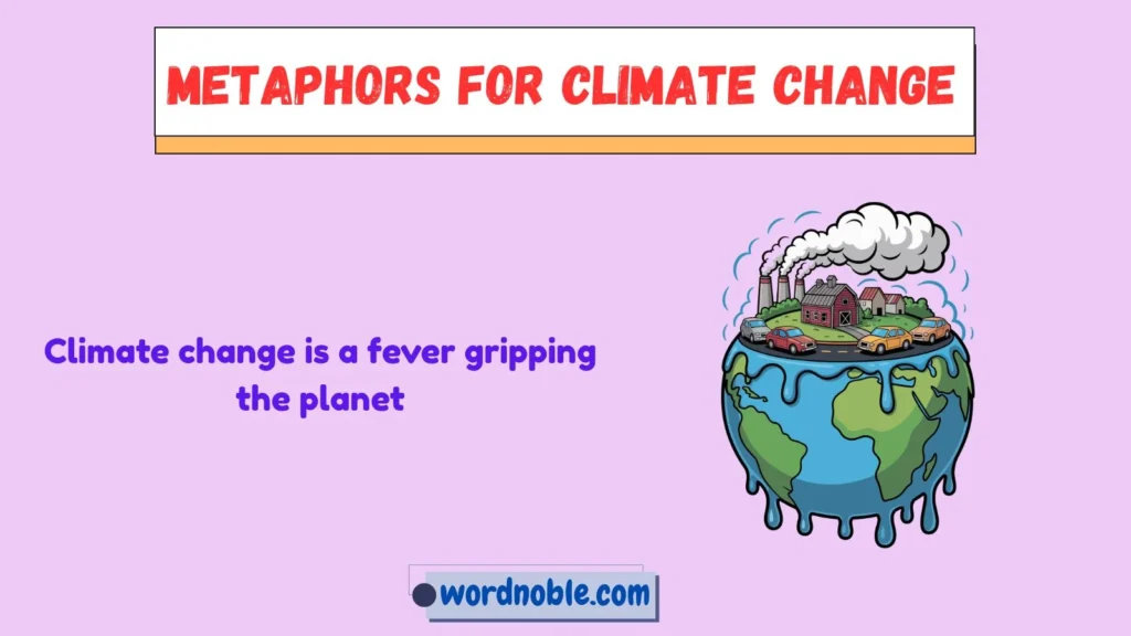 What Are Metaphors for Climate Change?