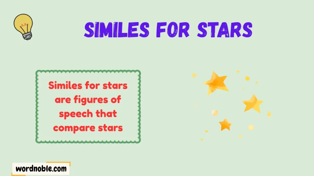 What Are Similes for Stars?