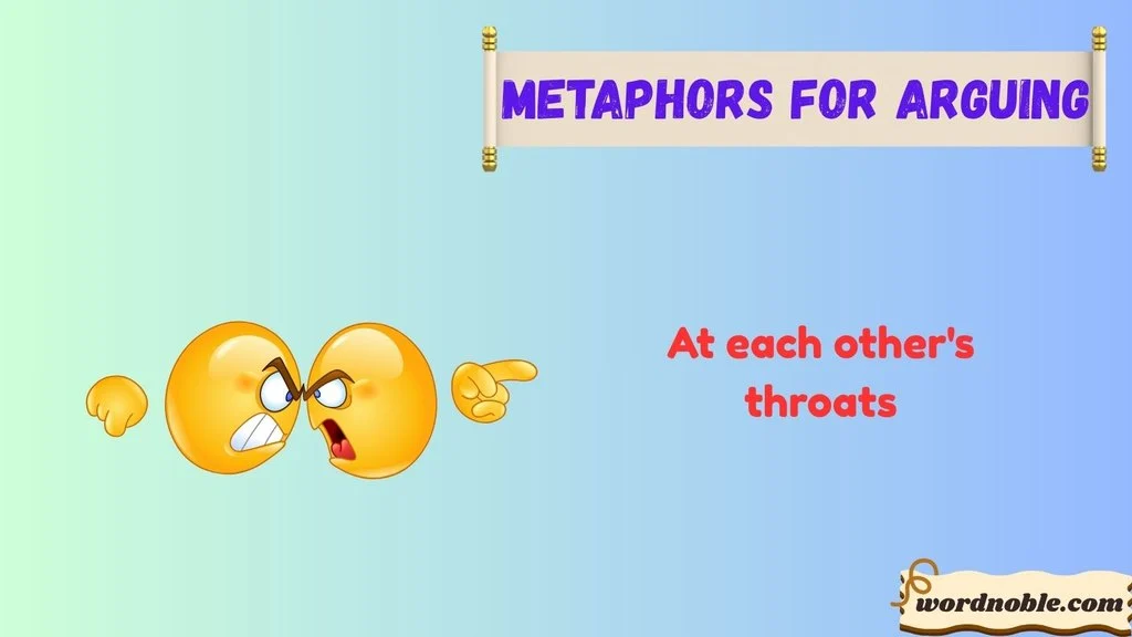 What Are Some Idioms About Arguing?