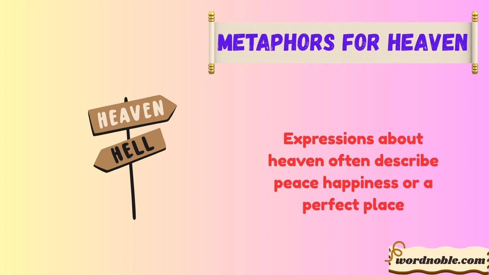 What Are Some Idioms Related To Heaven?