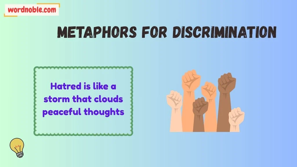 What Are Some Metaphors For Hatred?
