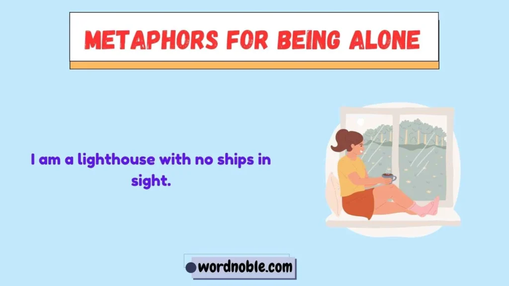 What Do Metaphors for Being Alone Mean?
