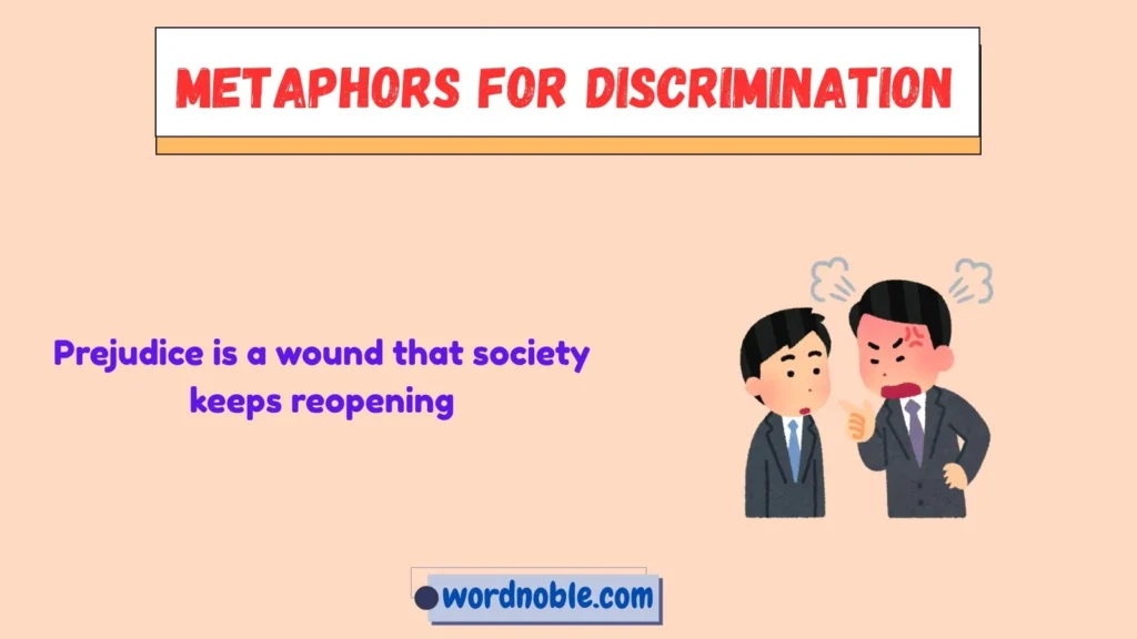 What Does “Metaphors for Discrimination” Mean?