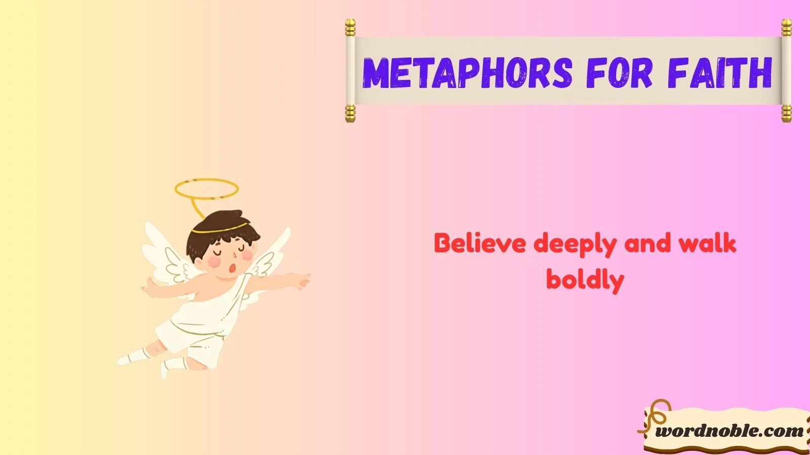 What Is A Good Slogan For Faith?