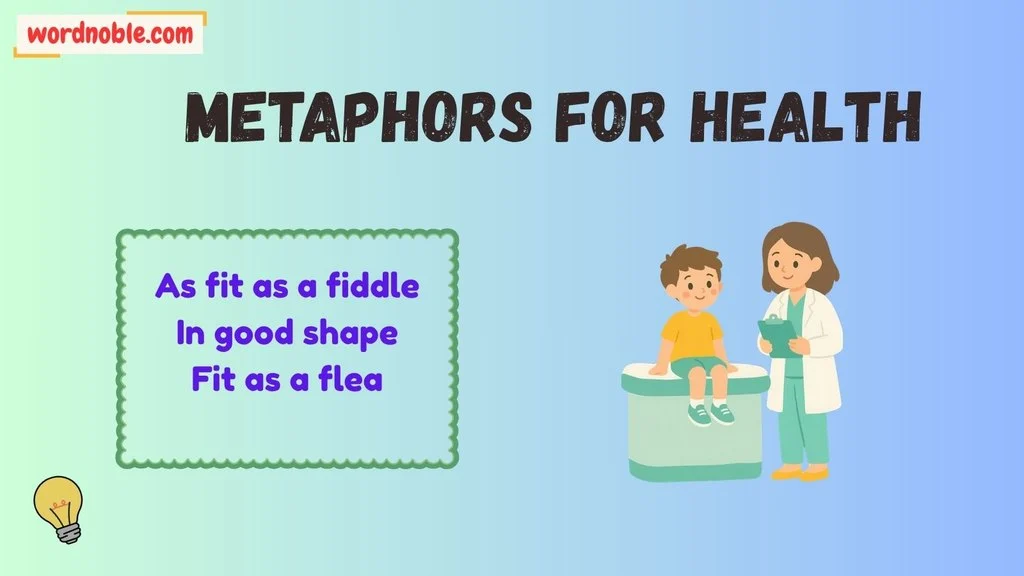 What Is an Idiom For Healthy?