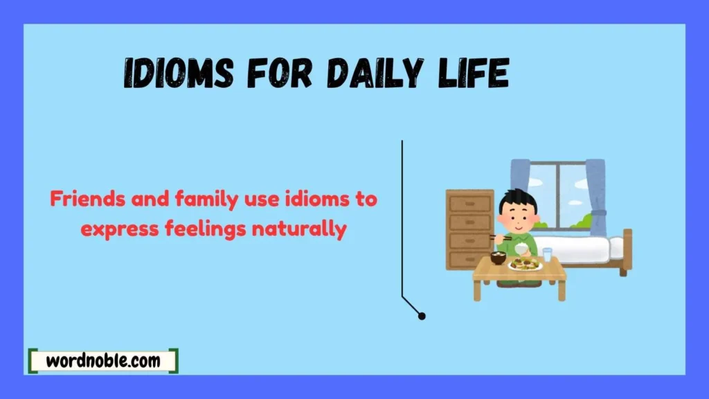 Where Are Daily-Life Idioms Used?