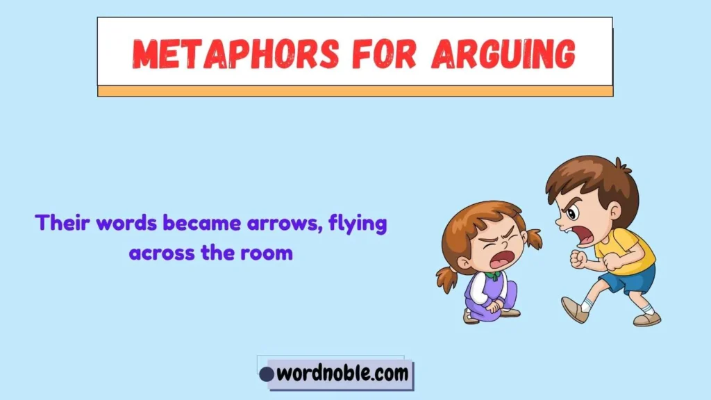 Why Do Writers Use Metaphors for Arguing?