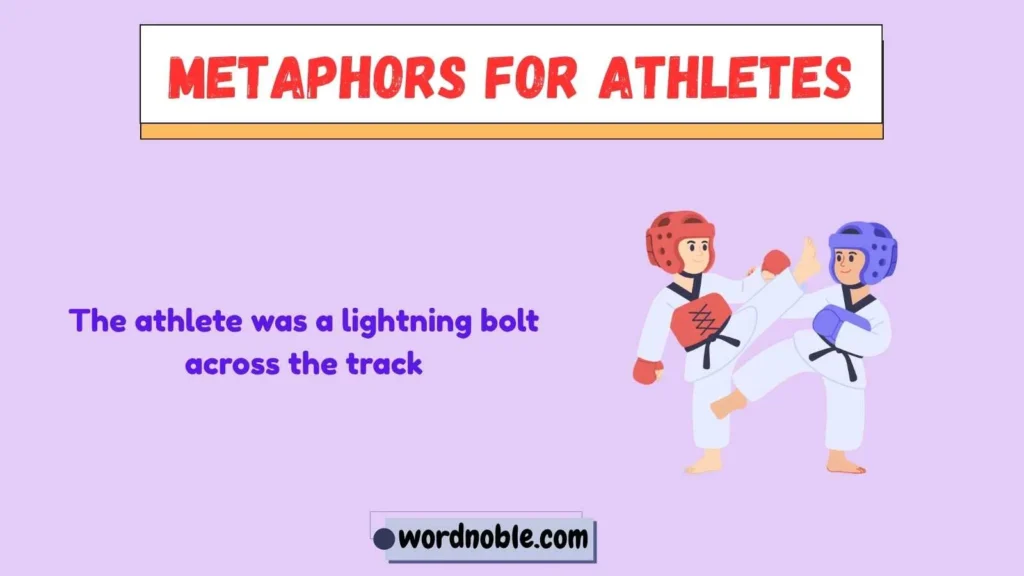 Why Do Writers Use Metaphors for Athletes?