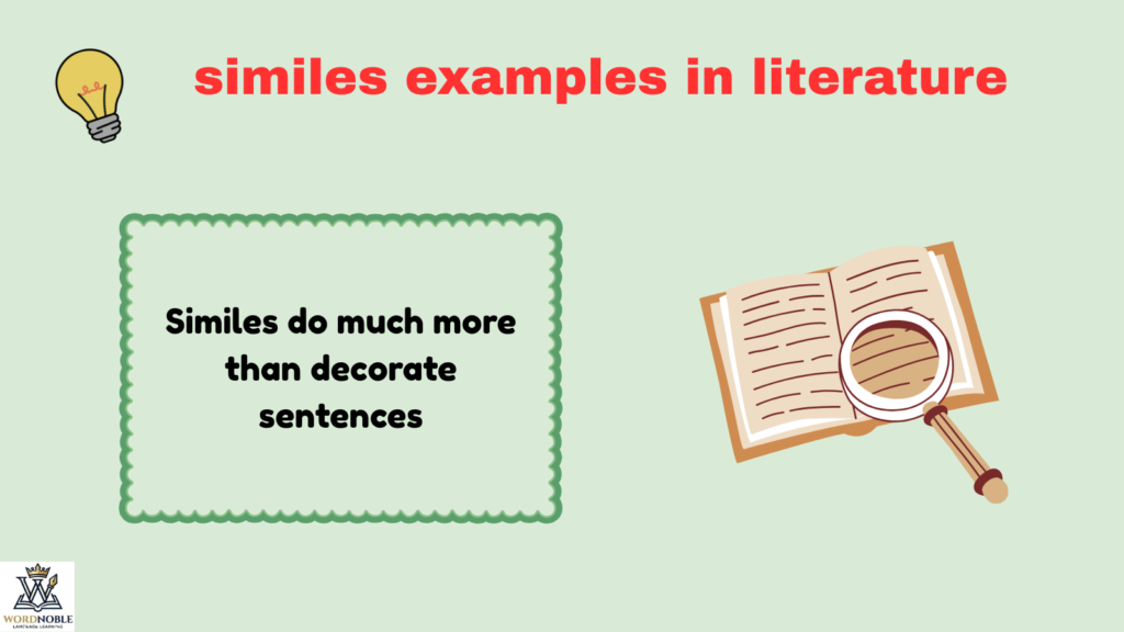Why Writers Use Similes