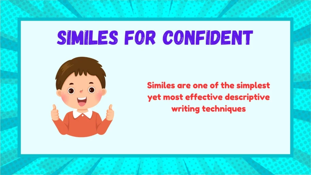 Why Writers Use Similes for Confidence