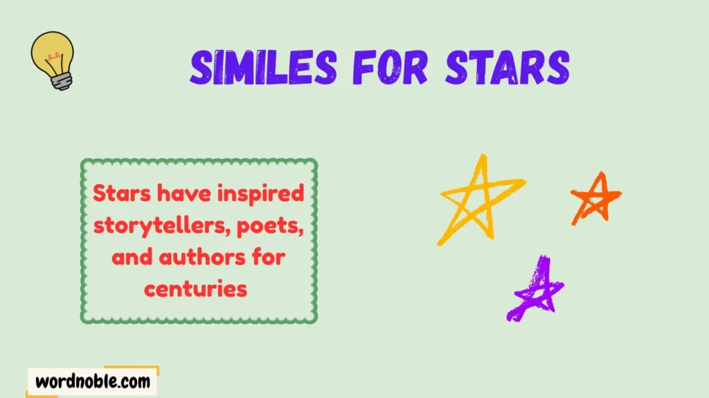 Why Writers Use Similes for Stars