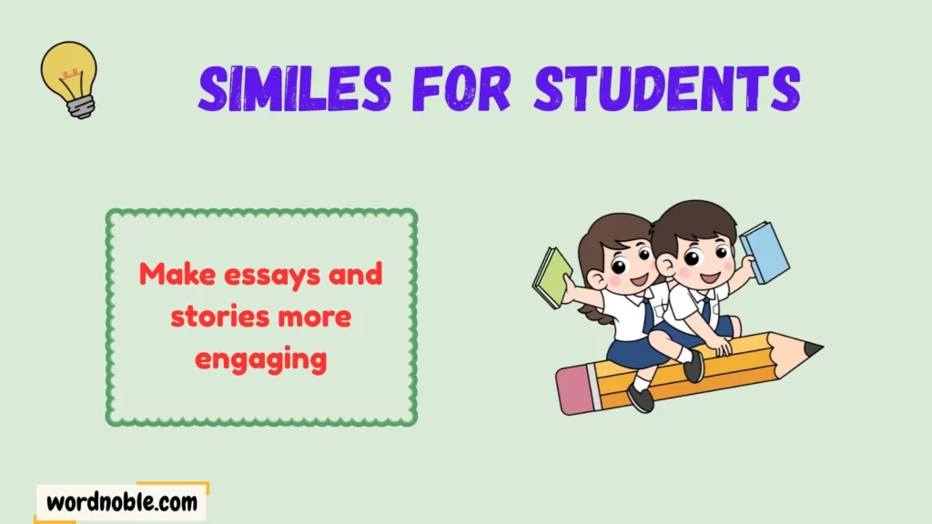 Why Writers Use Similes for Students