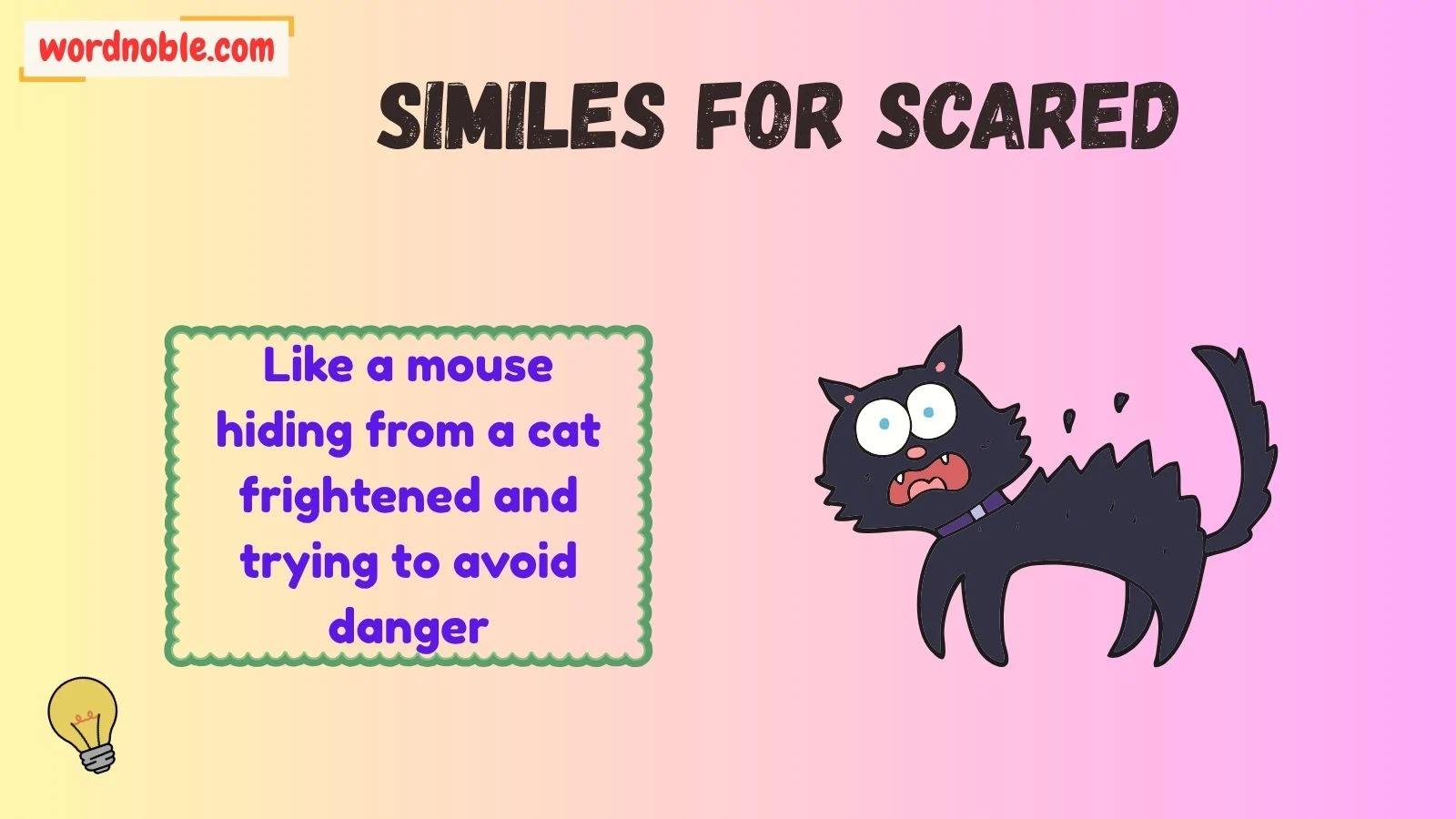 How Do Similes for Scared Work?