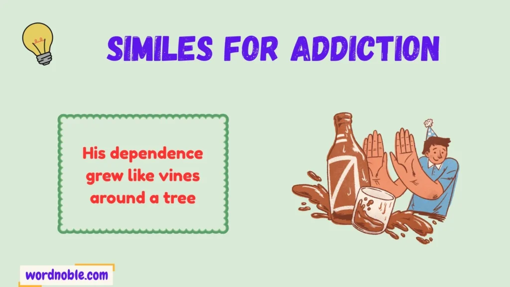 How Similes for Addiction Work