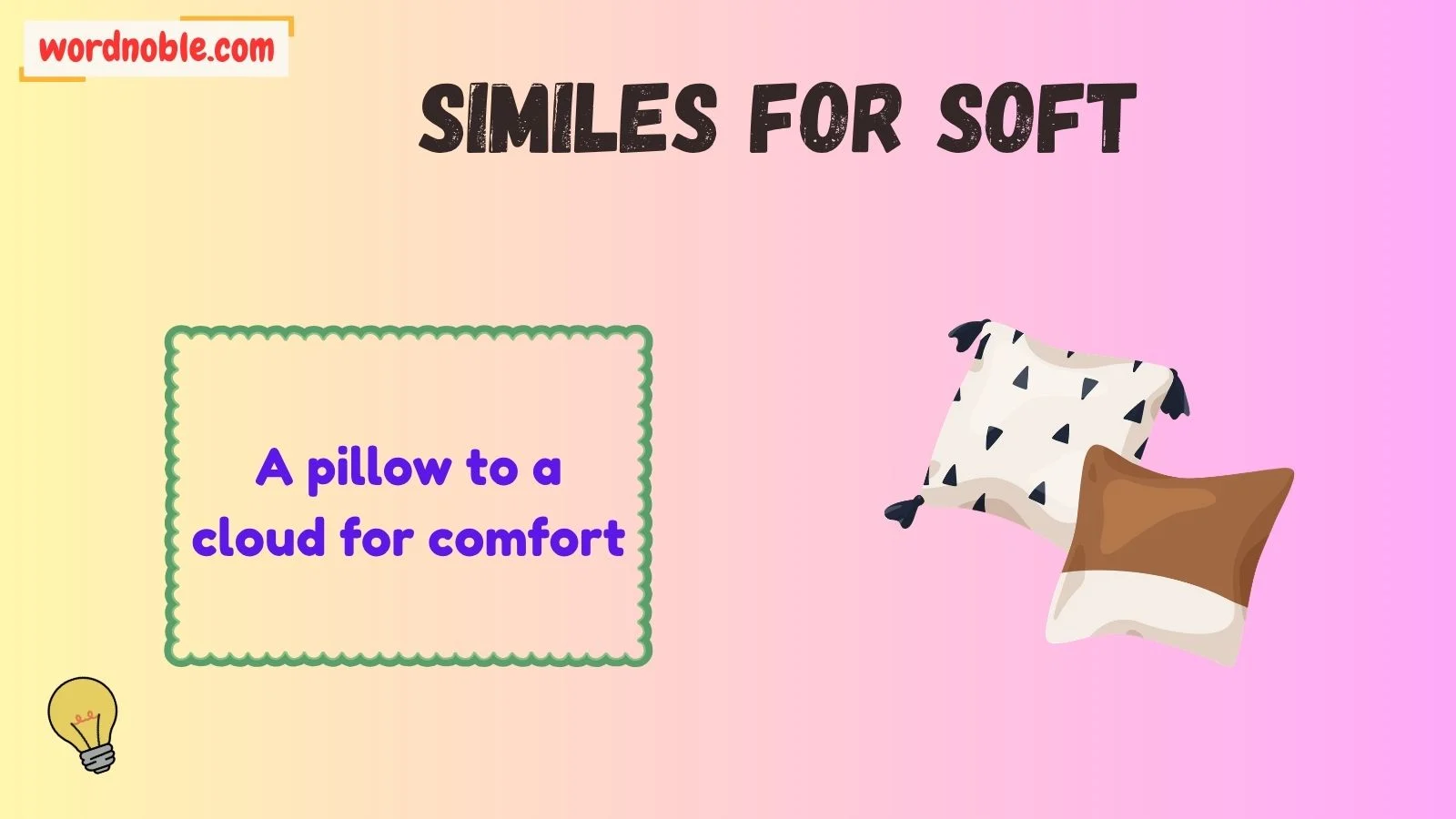 How Similes for Soft Work