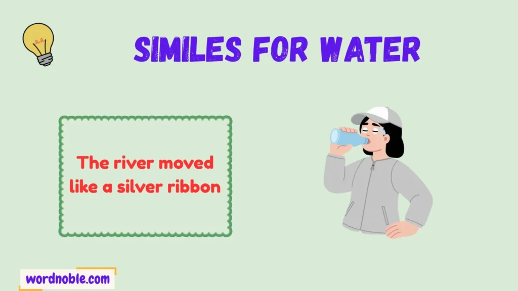 How Similes for Water Work