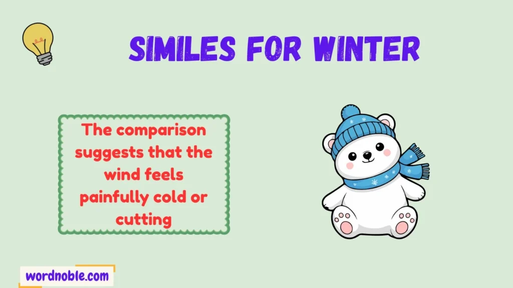How Winter Similes Work